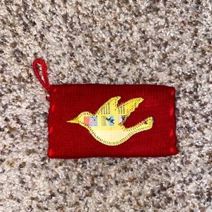 Small Vintage German change or trinket pouch